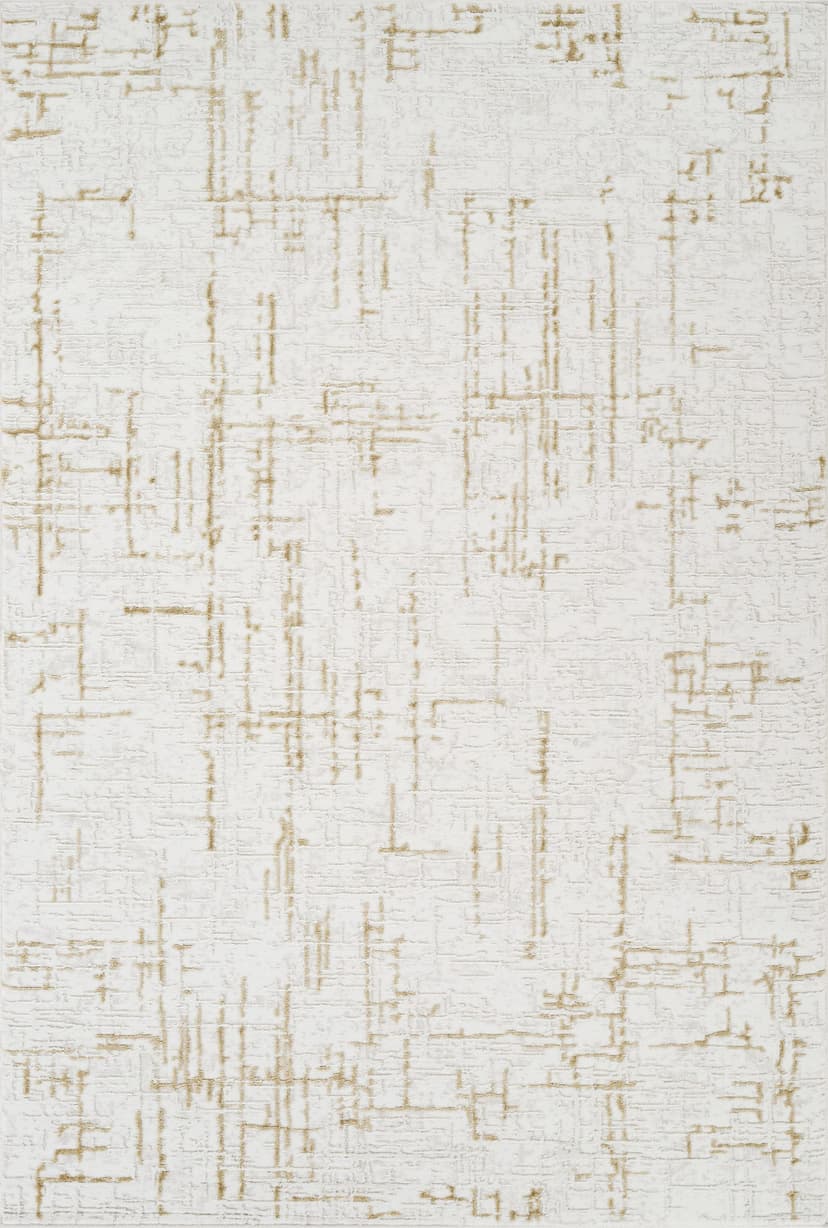 Troy Area Rug NO256 BEIGE GOLD