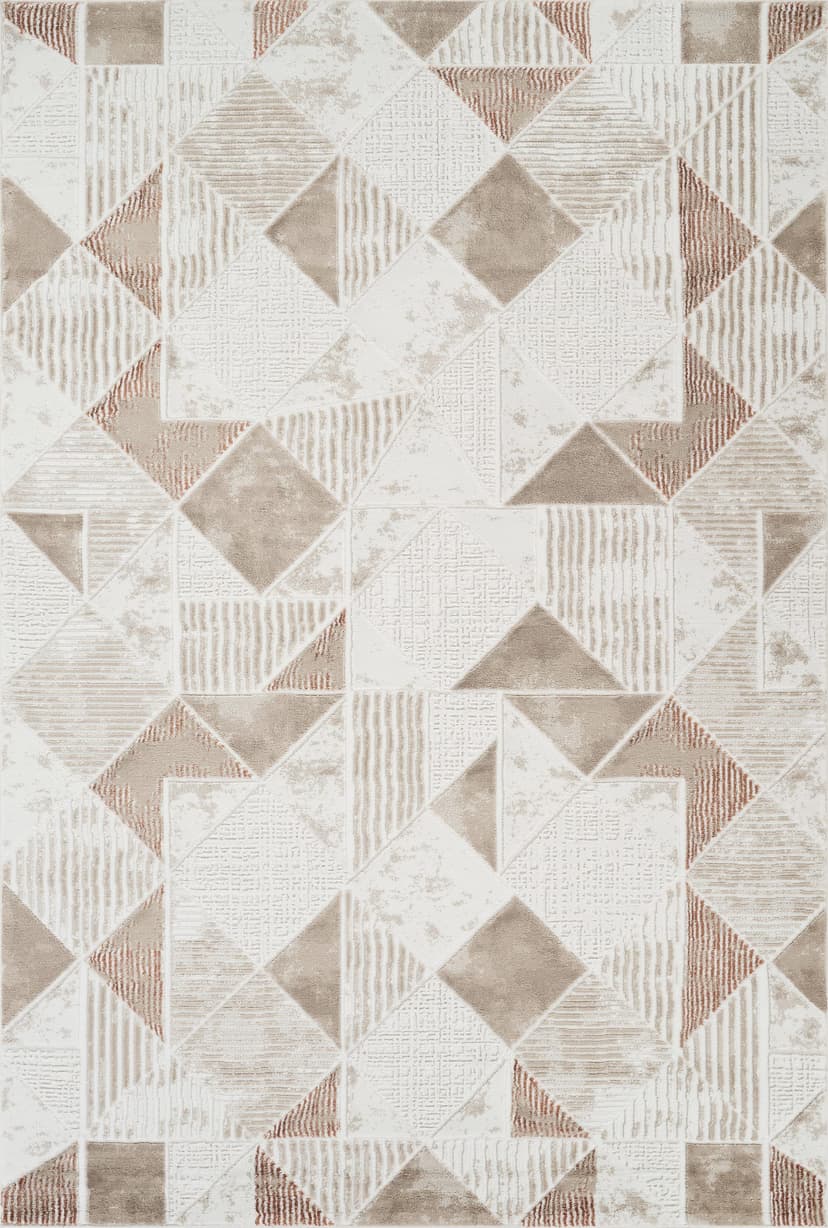 Troy Area Rug T0062 BEIGE ROSE