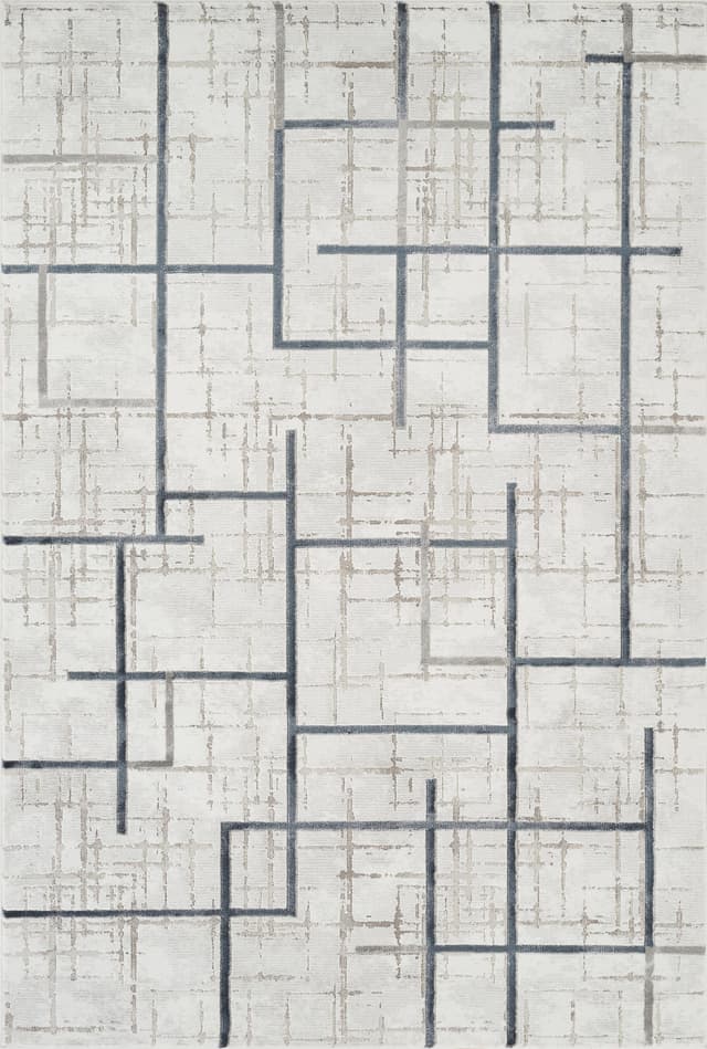Troy Area Rug 36690 GREY NAVY — photo 1