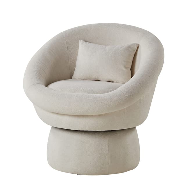 Lucy Swivel Barrel Chair — photo 1