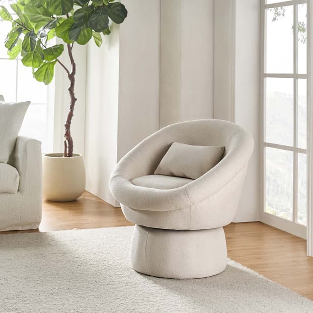 Lucy Swivel Barrel Chair — photo 2
