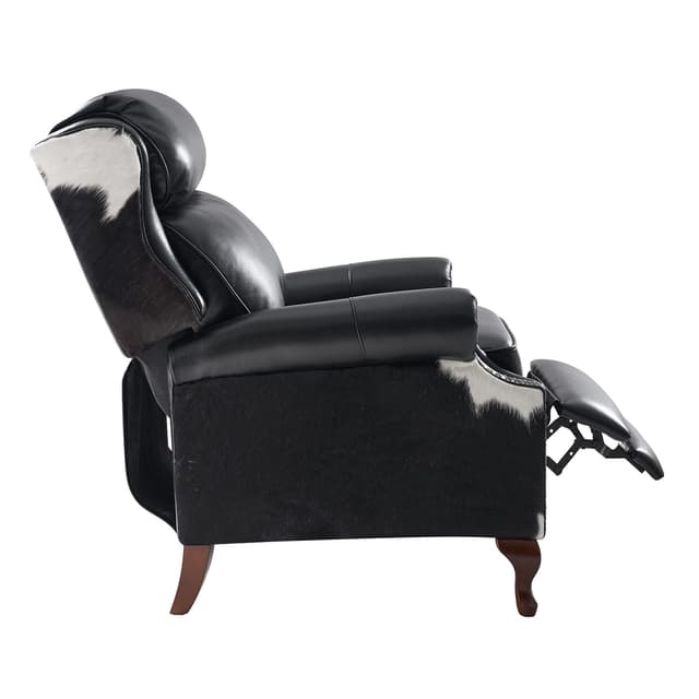 Richard Genuine Leather Manual Recliner — photo 5