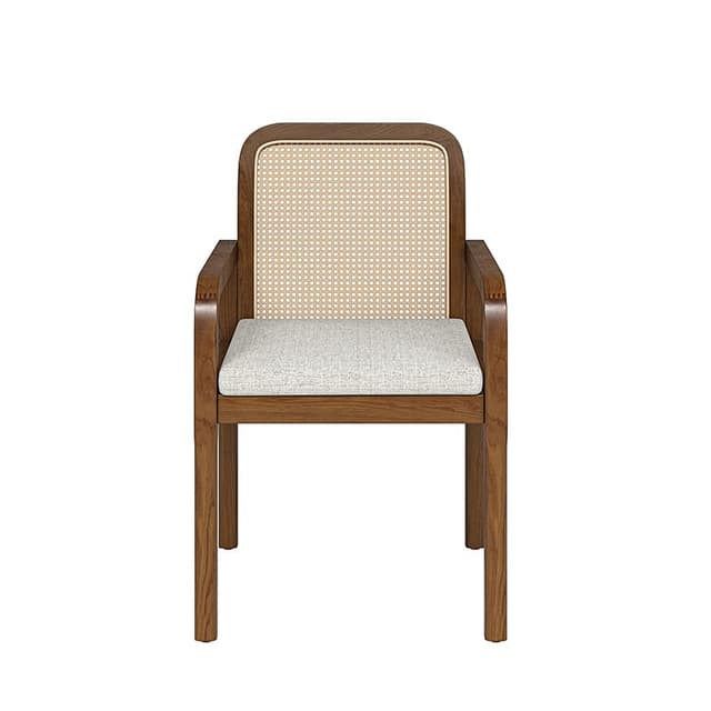 Antoine Ratten Dining Chair Set of 2 — photo 3