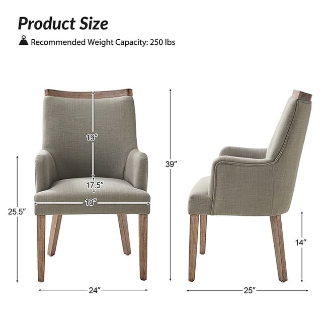 Albert Dining Chair Set of 2 — photo 6