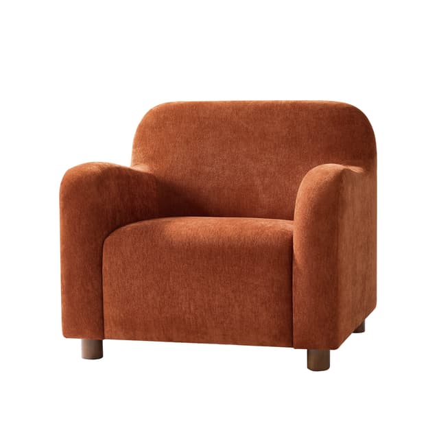 Bernie Boucle Upholstered Armchair — photo 1