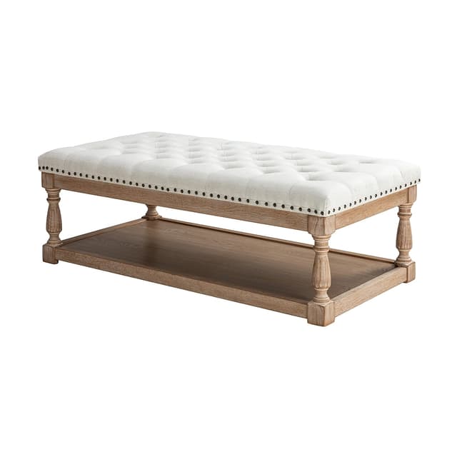 Jordan Upholstered Storage Ottoman — photo 1