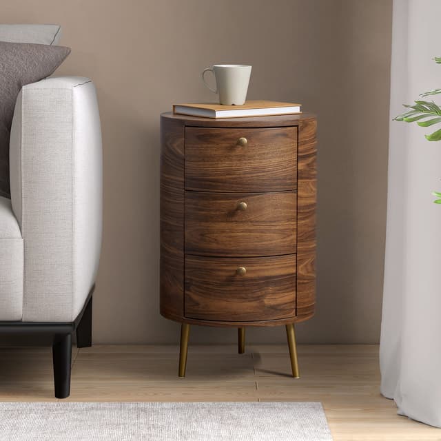 Etta Drum 3 - Drawer End Table — photo 2