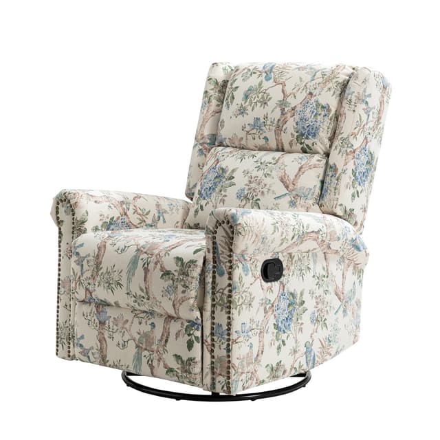 Helmut Manual Swivel Glider Recliner — photo 1