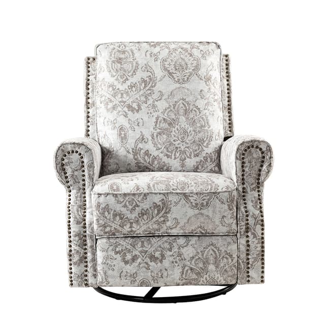 Kaspar Manual Swivel Glider Recliner — photo 3