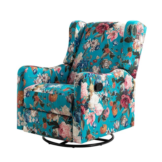 George Manual Swivel Glider Recliner — photo 1