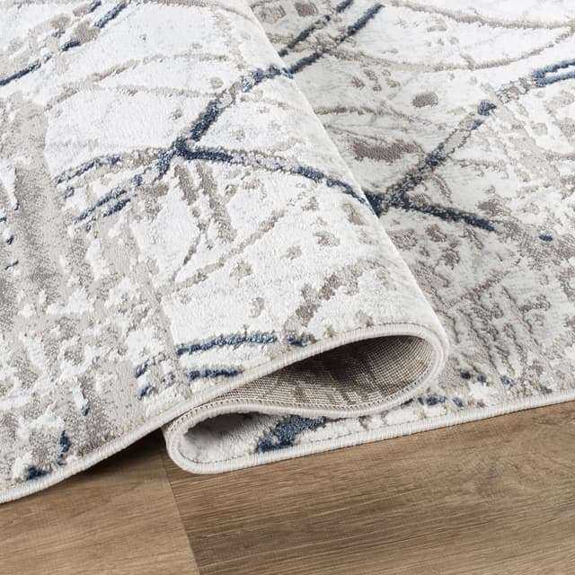 Troy Area Rug 32404 GREY NAVY — photo 3