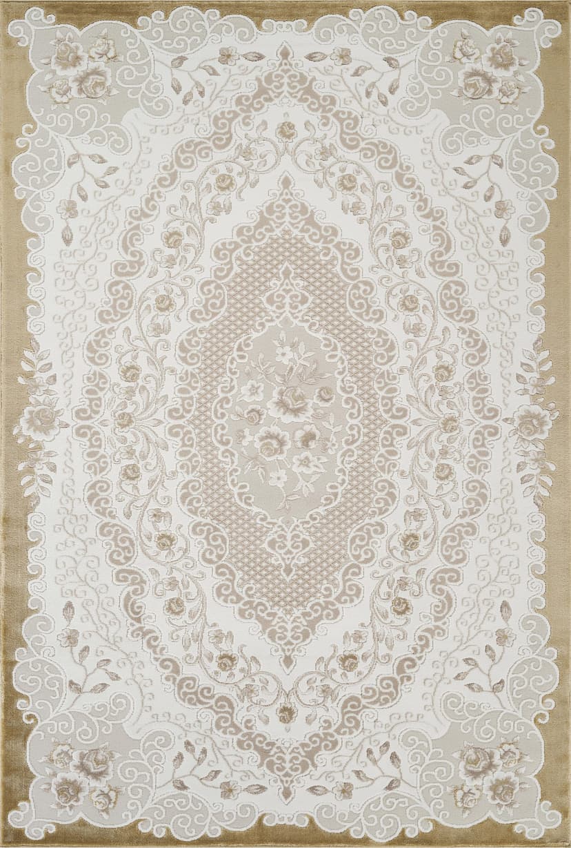 Troy Area Rug 17456 BEIGE GOLD