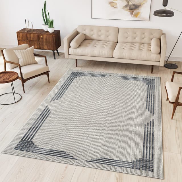 Troy Area Rug 34783 GREY NAVY — photo 2