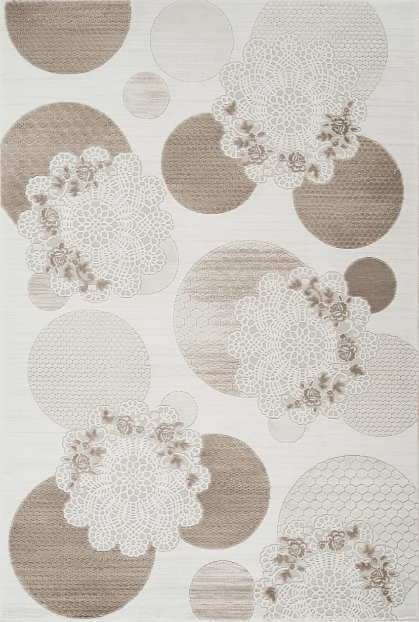 Troy Area Rug 18029 BEIGE BROWN