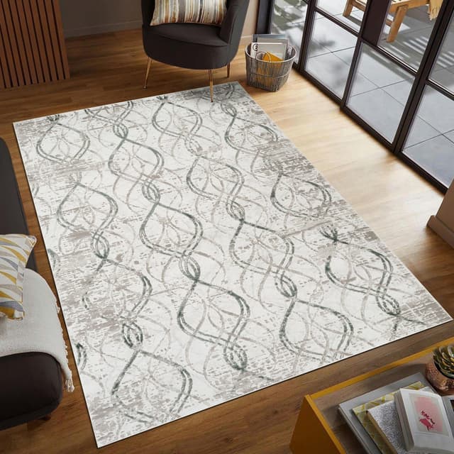 Troy Area Rug 32404 GREY GREEN — photo 2