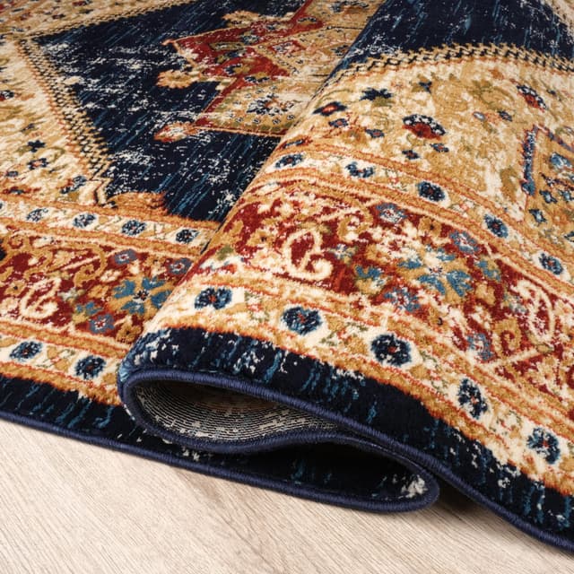 Tashkent 6080A Area Rug Navy/Navy — photo 8