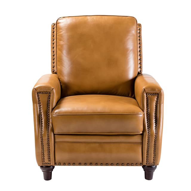 Amil Genuine Leather Recliner — photo 3