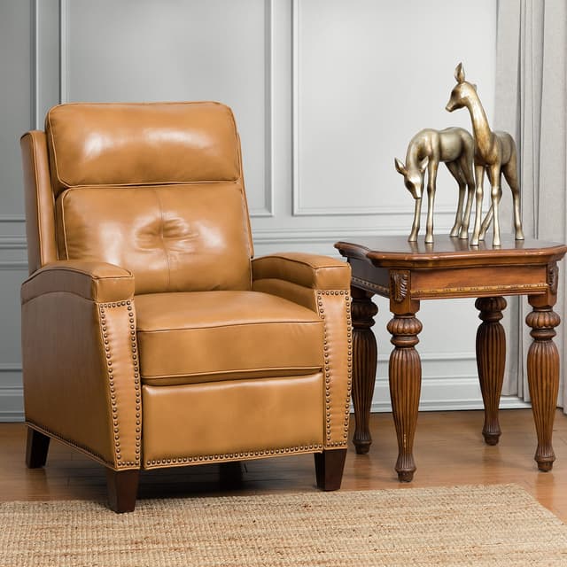 Fidel Genuine Leather Recliner — photo 2