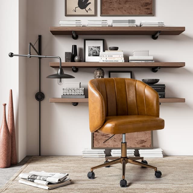 Eugene Vegan Leather Task Chair — photo 2