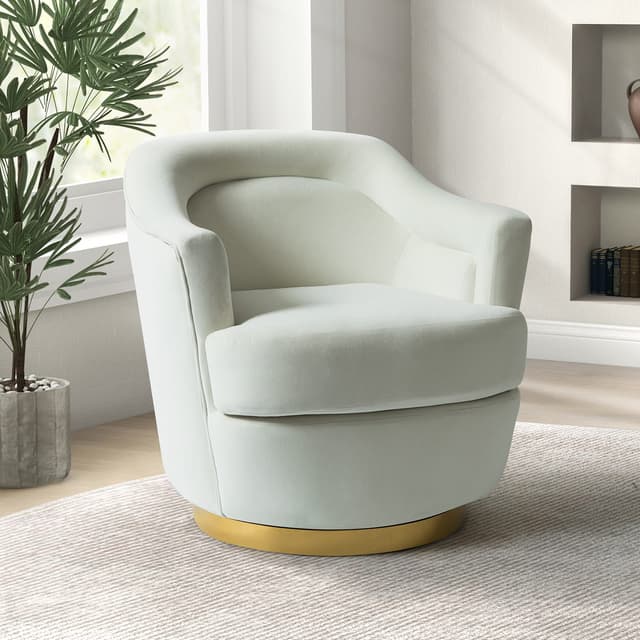 Burkhard Swivel barrel Chair — photo 2