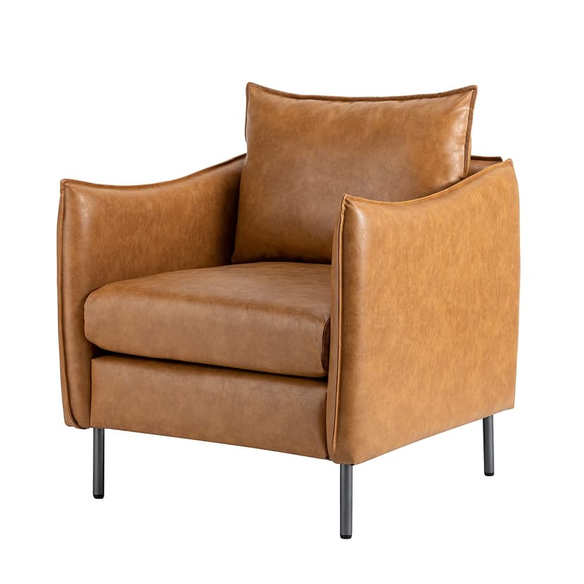 Georges Vegan Leather Armchair