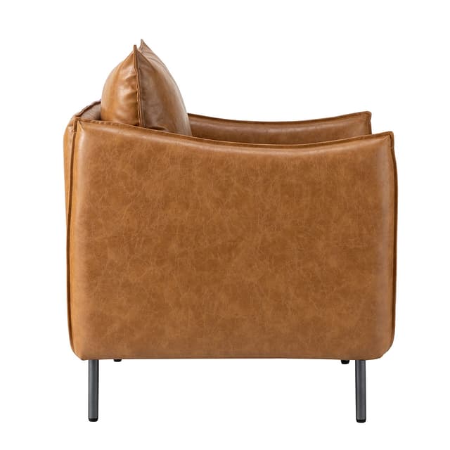 Georges Vegan Leather Armchair — photo 5