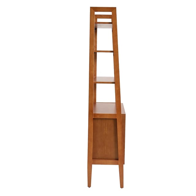Andrés Solid Wood Ladder Bookcase — photo 5