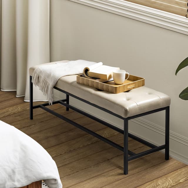 Jakob Upholstered Bench — photo 2