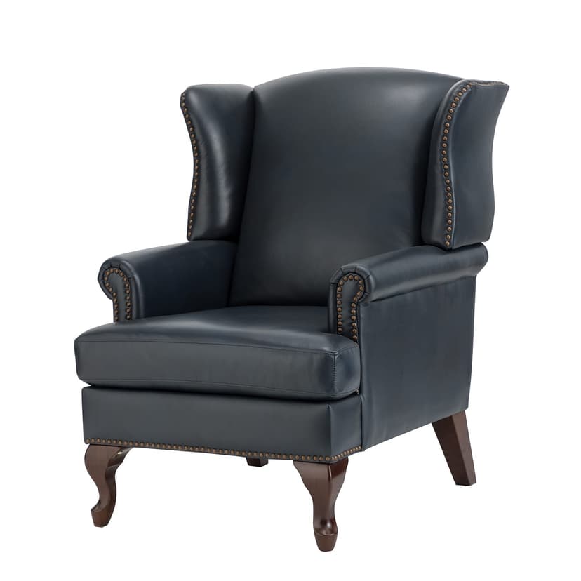 Baptist Genuine Leather Armchair
