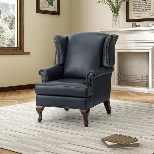 Baptist Genuine Leather Armchair — photo 2