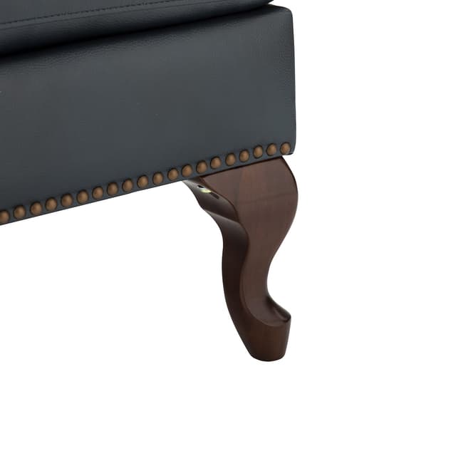 Baptist Genuine Leather Armchair — photo 8