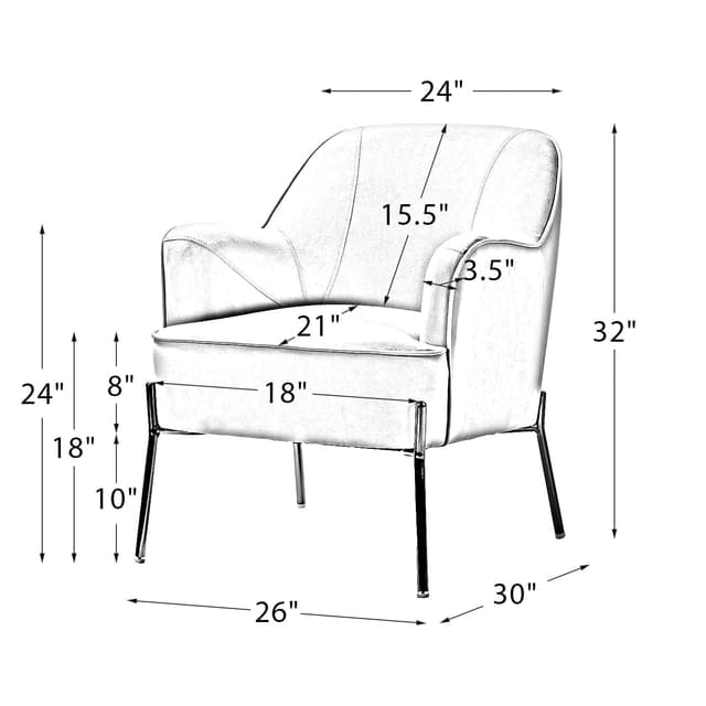 Nora Accent Chair — photo 6
