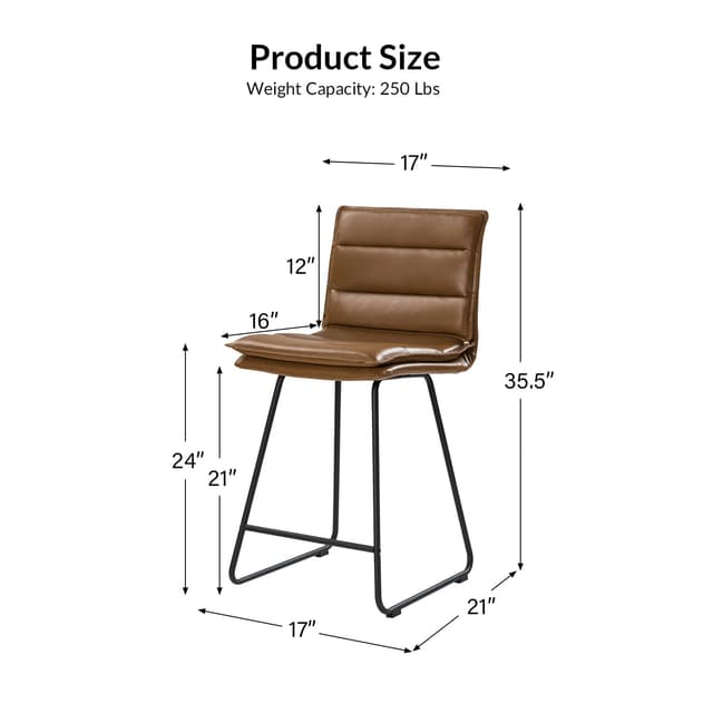 Konrad Swivel Bar & Counter Stool — photo 6