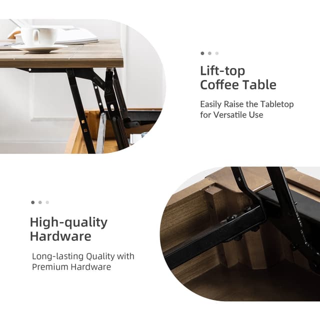 Angelica Lift Top Coffee Table — photo 8
