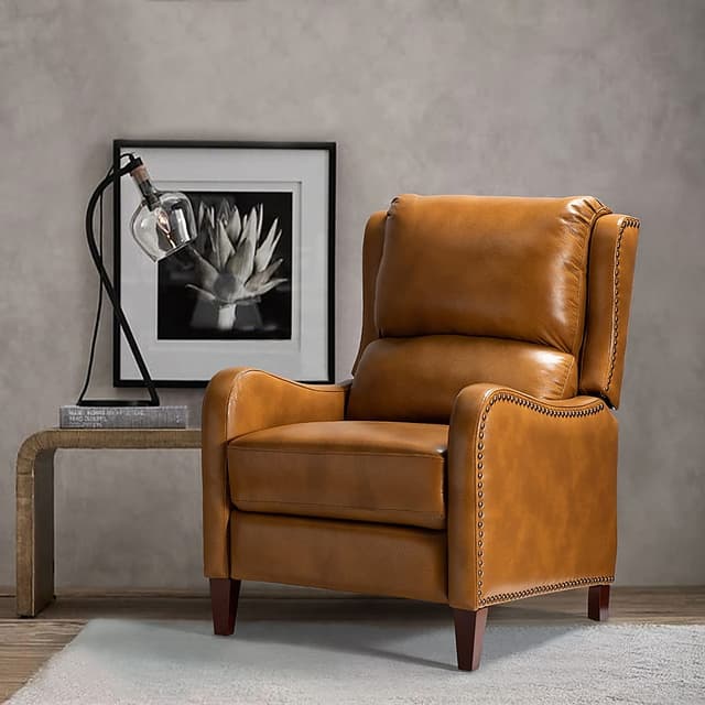 Hyde Genuine Leather Recliner — photo 2