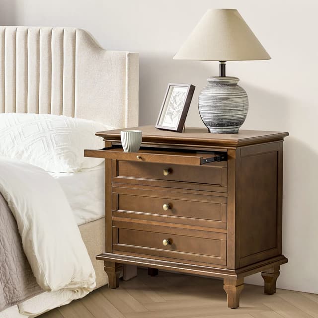 Dominic 3 - Drawer Nightstand — photo 2