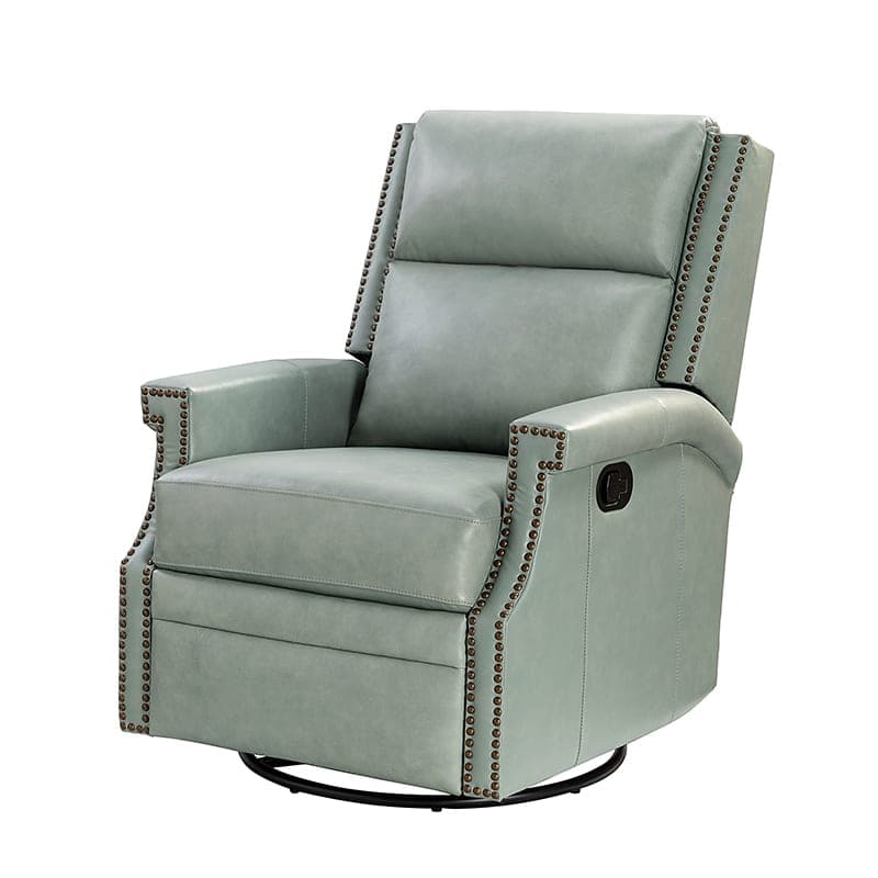 Louise Genuine Leather Swivel Rocker Recliner (RCCZ0933)