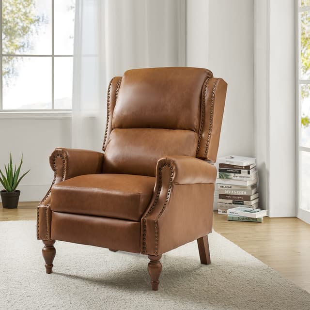 Rosalie Vegan Leather Manual Recliner — photo 2