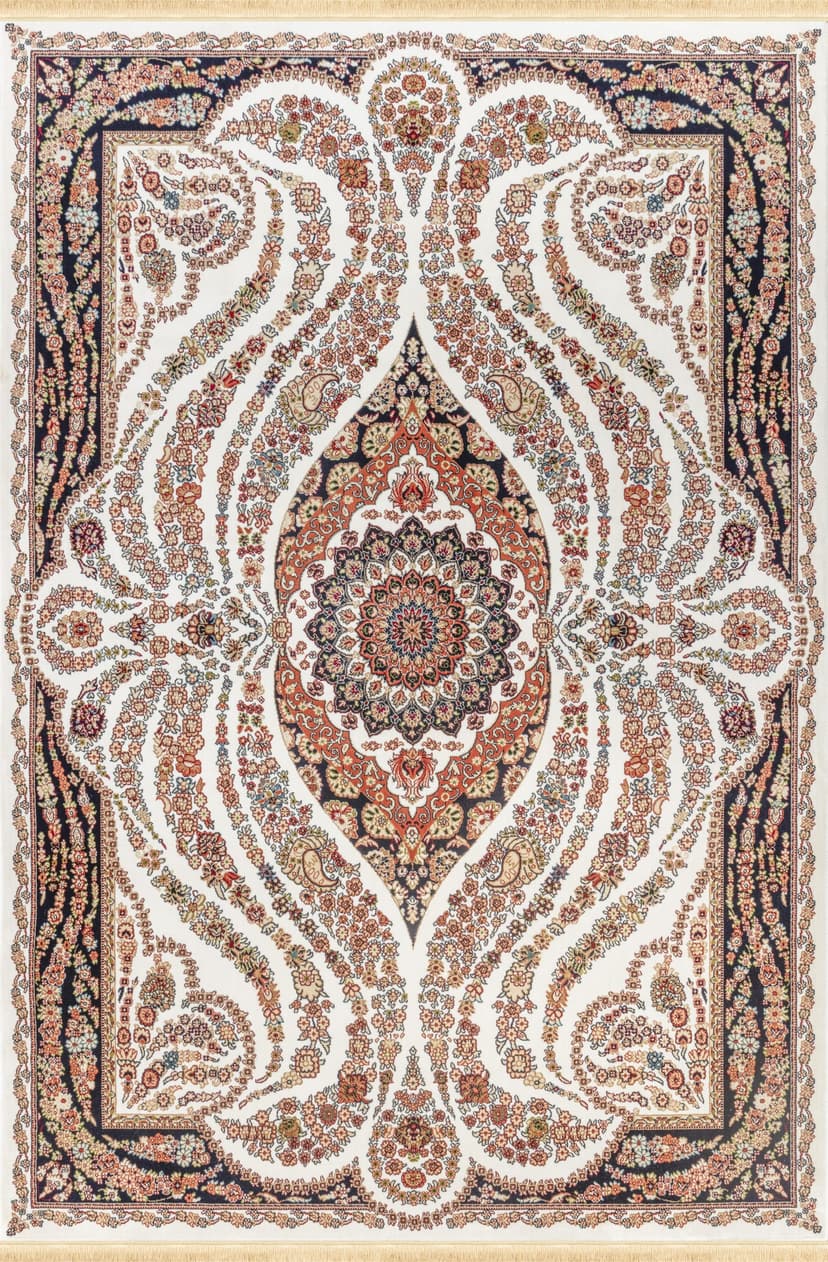 Sultan B001C Area Rug Cream