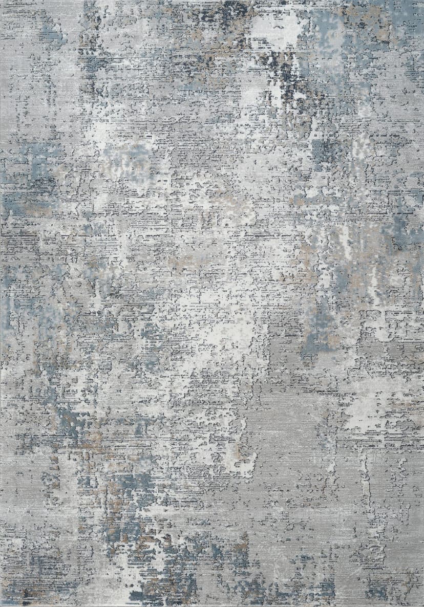 Merry MR274A Area Rug Grey/Navy