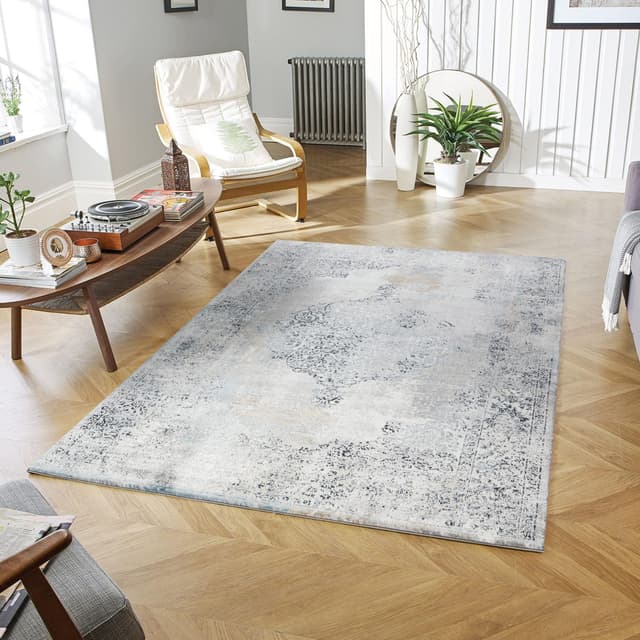 Merry MR252A Area Rug Grey/Navy — photo 2