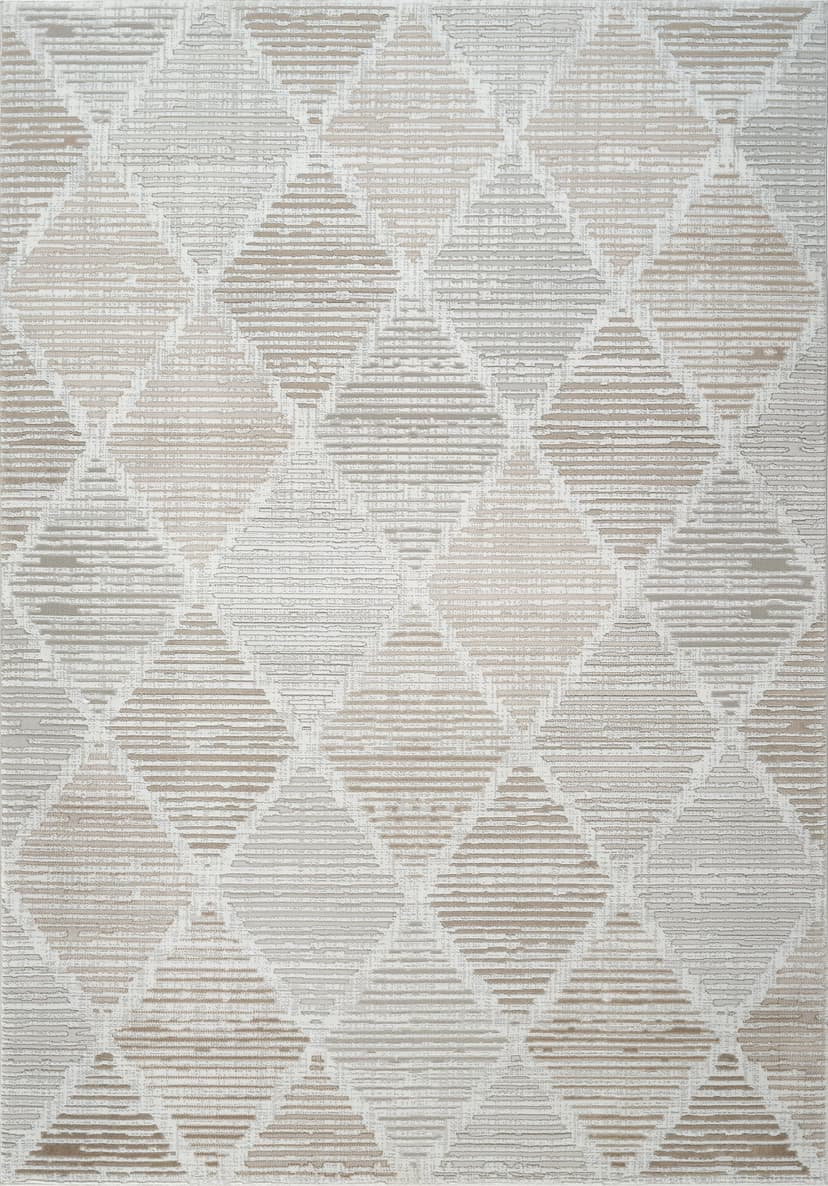 Merry MR445 Area Rug Cream Gold