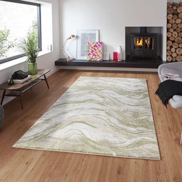 Merry MR108A Area Rug Cream/Green — photo 2