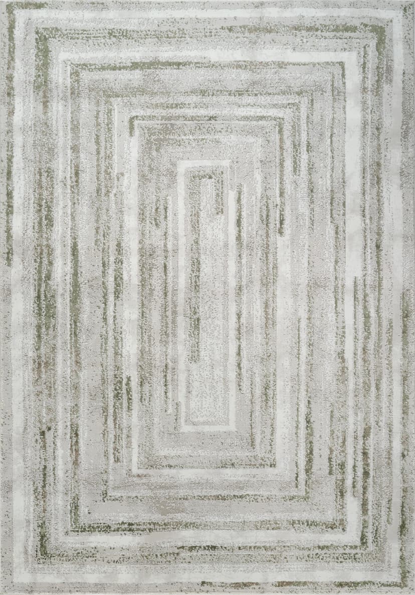 Merry MR246A Area Rug Cream/Green