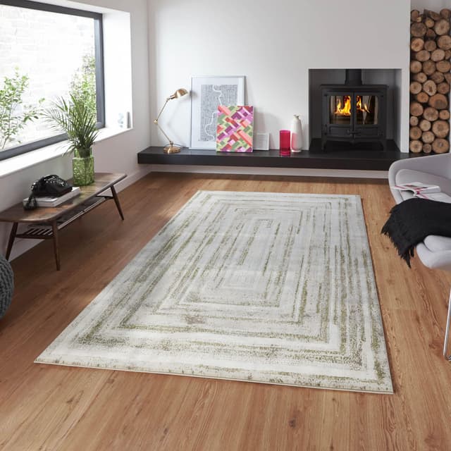Merry MR246A Area Rug Cream/Green — photo 2