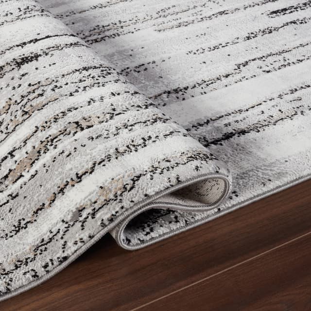 Merry MR246A Area Rug Grey/Black — photo 3