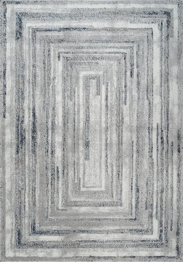 Merry MR246A Area Rug Grey/Navy — photo 1