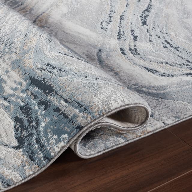 Merry MR108A Area Rug Grey/Navy — photo 3