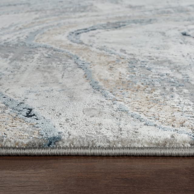 Merry MR108A Area Rug Grey/Navy — photo 5