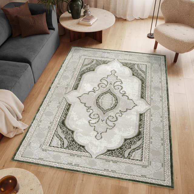 Merry MR226A Area Rug Cream/Green — photo 2